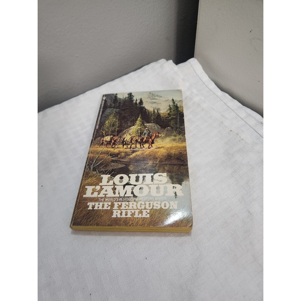 Louis L'Amour The Ferguson Rifle Western Paperback Book Bantam Books